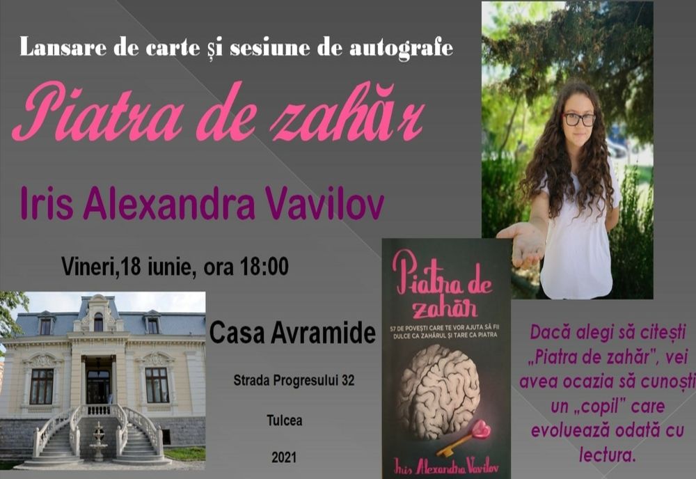 Lansare de carte ”Piatra de zahăr”