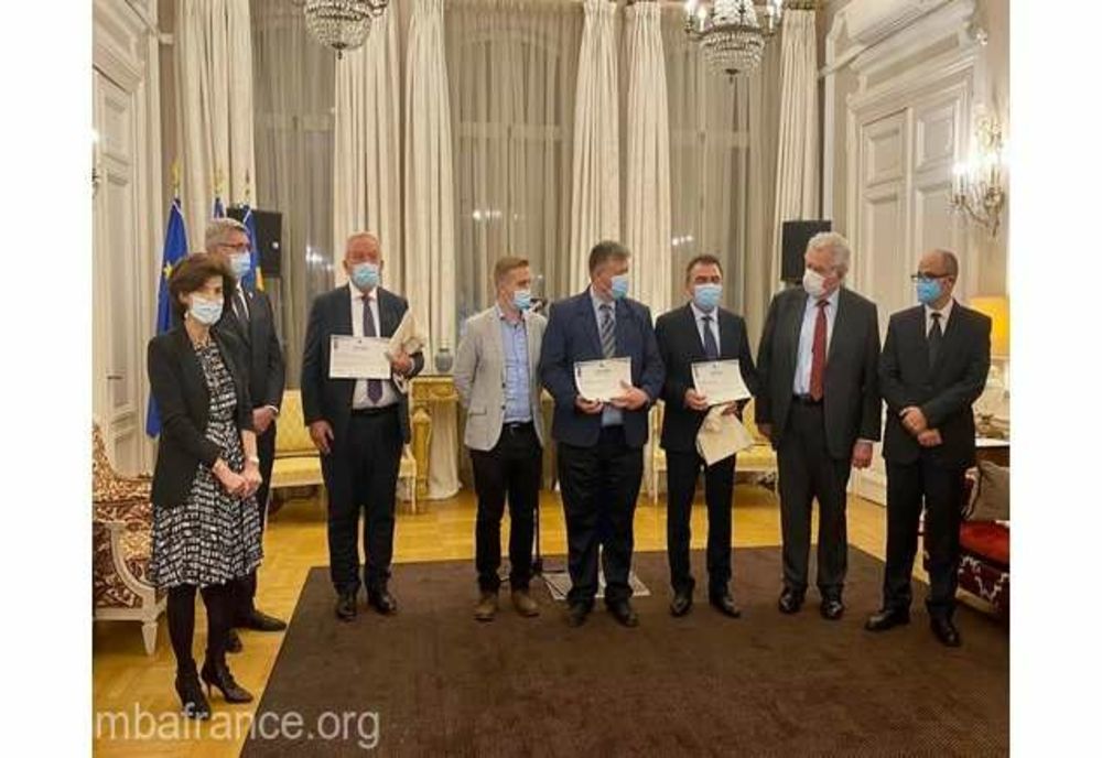 Buzăul, Ghelința, Sibiul și Isaccea, câștigătoarele concursului "Oraşul durabil 2021", premiate de Ambasada Franţei 