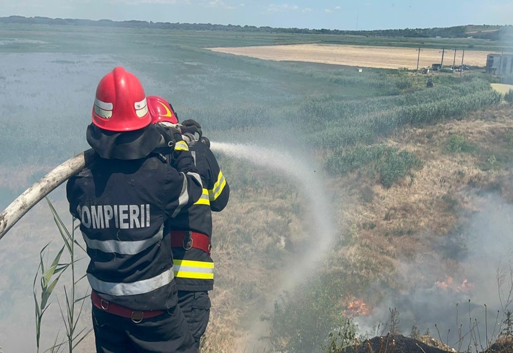 FOTO VIDEO Intervenție contracronometru a pompierilor la Malcoci