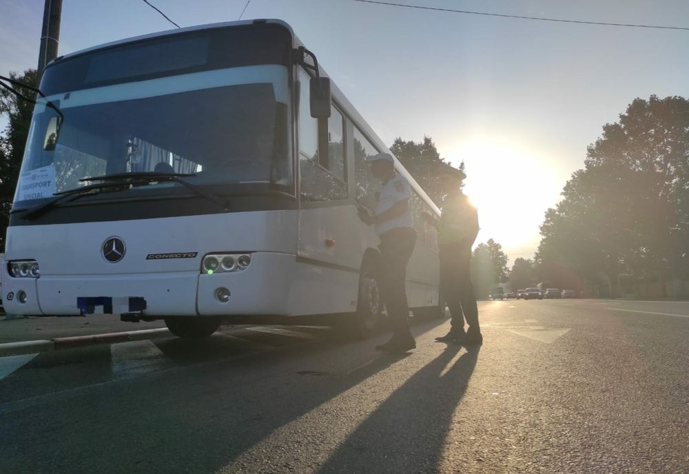 VIDEO Șofer de autocar, prins cu o alcoolemie de 1,01 mg/l