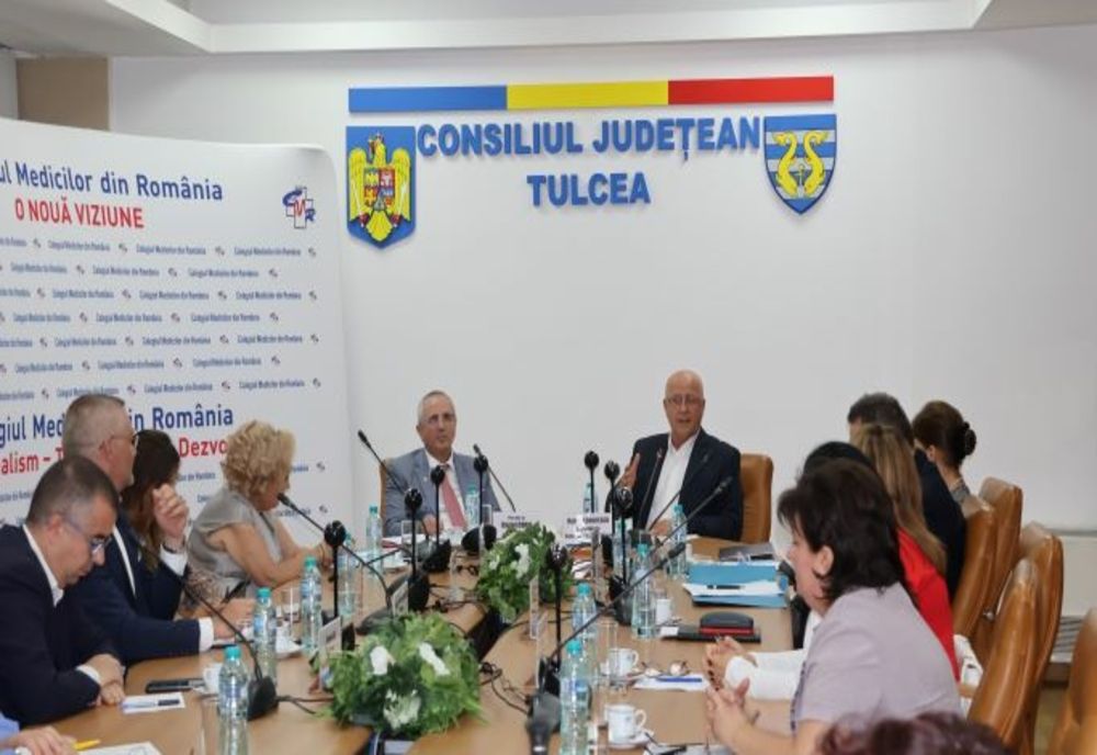 Conducerea Colegiului Medicilor din România, la Tulcea