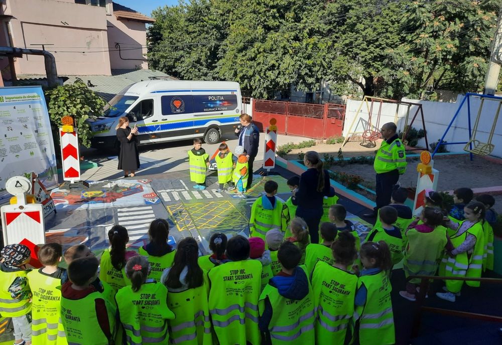 Acțiune a polițiștilor tulceni la Grădinița nr 12 