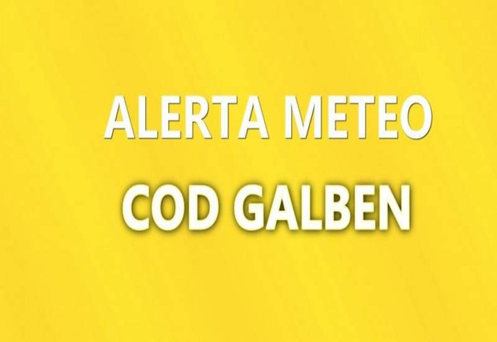 Cod galben de vânt în zona de litoral a judeţelor Constanţa şi Tulcea