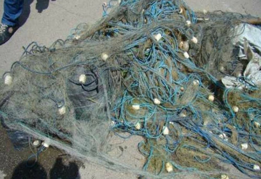 Peste 400 de metri de plase de pescuit au fost ridicate din Marea Neagră 