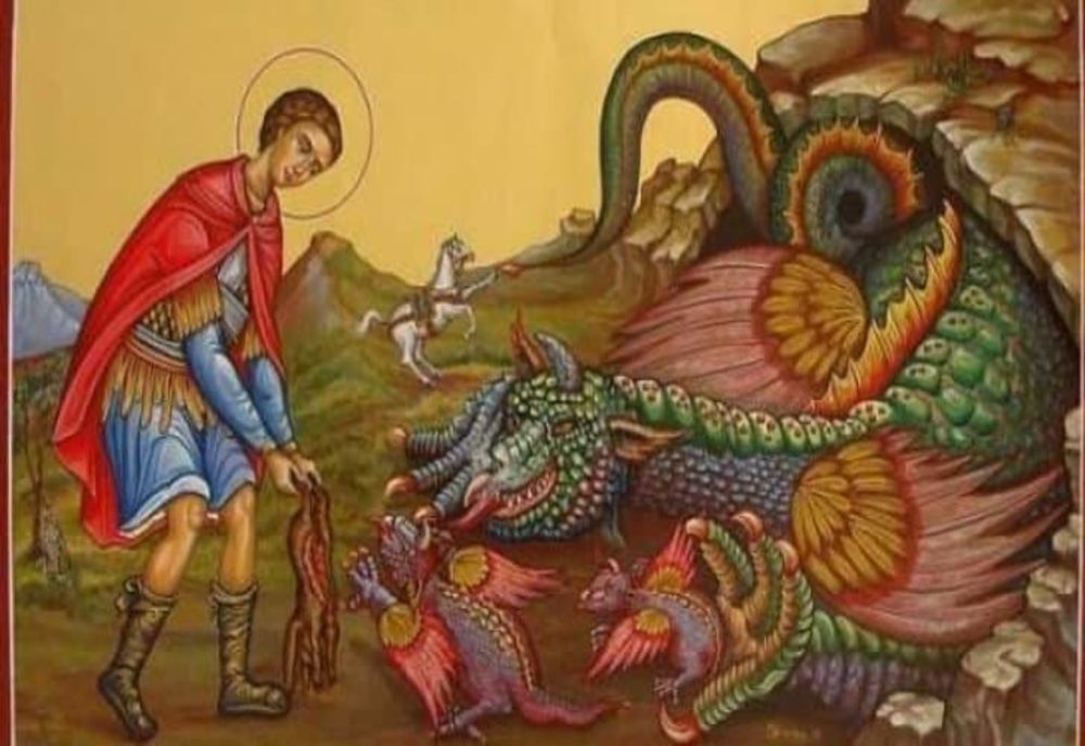 PESTE UN MILION DE ROMÂNI ÎȘI SĂRBĂTORESC ZIUA DE NUME DE SFÂNTUL GHEORGHE