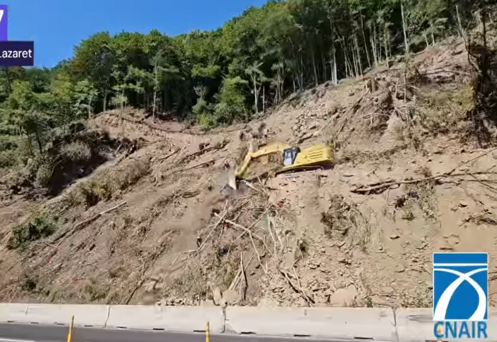 LUCRĂRILE PE SECTORUL BOIȚA - LAZARET AU AJUNS LA 80%: DN7 VA FI REDESCHIS PE 9 AUGUST