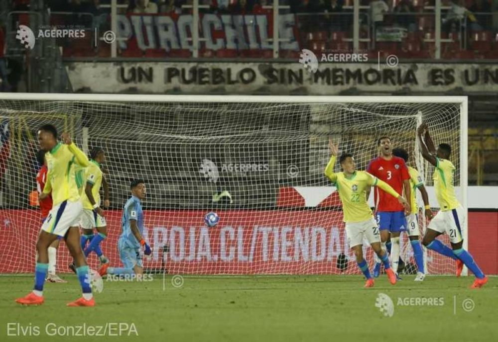 FOTBAL: BRAZILIA A CÂŞTIGAT IN EXTREMIS ÎN CHILE, ÎN PRELIMINARIILE CM 2026