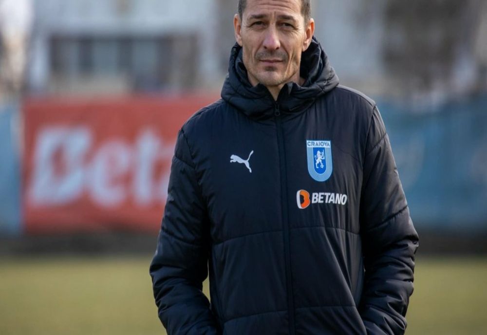 SUPERLIGA: CONSTANTIN GÂLCĂ, DEMIS DE PE BANCA UNIVERSITĂȚII CRAIOVA