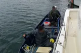 O navă a luat foc în Marea Neagră, în zona economică exclusivă a României