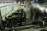 Polițist agresat pe faleza din Tulcea în timpul unei intervenții. Momentul a fost surprins de camerele de supraveghere