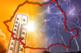 România, sub alerte de furtuni și caniculă. Noile date de la ANM