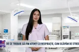 Realitatea medicală cu Nicole Păcuraru: De ce este importantă respirația corectă?