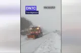 Ninsoare abundentă pe Transfăgărășan. DRDP Brașov avertizează șoferii: "Se circulă în condiții de iarnă"