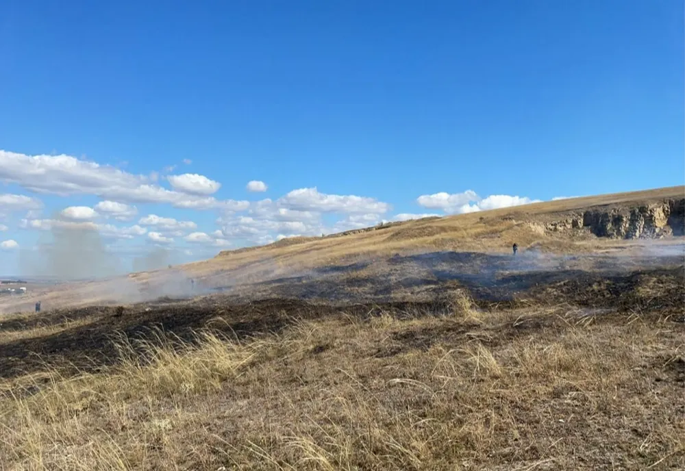 Incendiu la Babadag