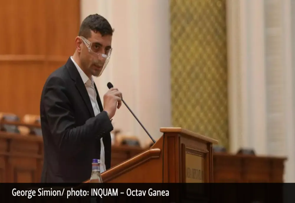 George Simion a făcut show în Parlament: ”Unde e Cîțu? Unde e micuțu? Îi este frică? Este jenat?”