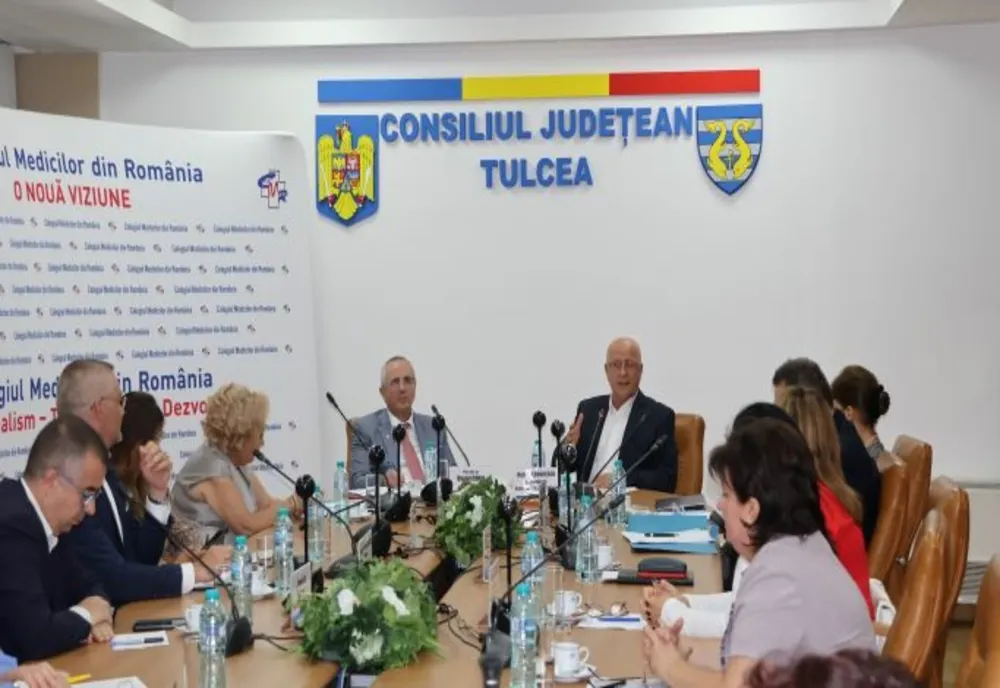 Conducerea Colegiului Medicilor din România, la Tulcea