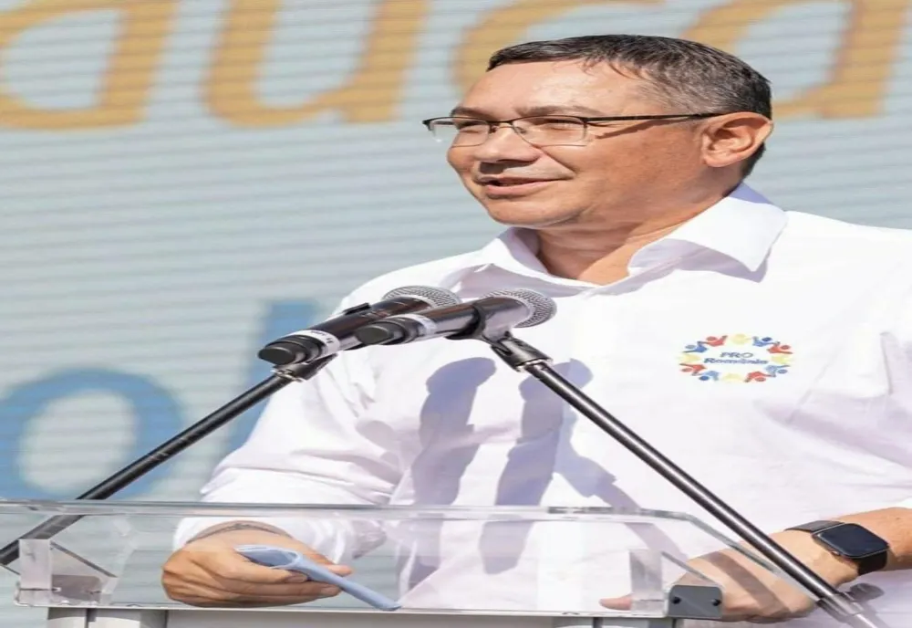 Victor Ponta ironic: ”Dl Iohannis merita sa zboare ca Lady Gaga sau Messi”