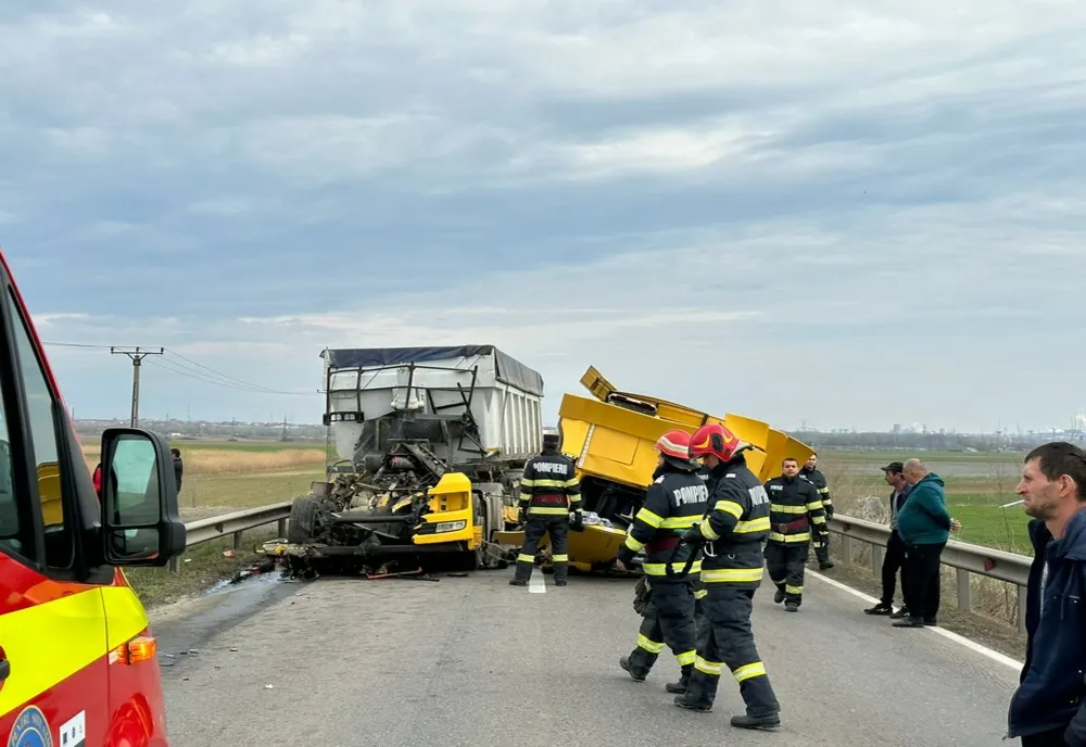 Accident grav pe DE 87, intre localitatea Șendreni și Brăila. O persoană rănită a fost preluată de elicopterul SMURD