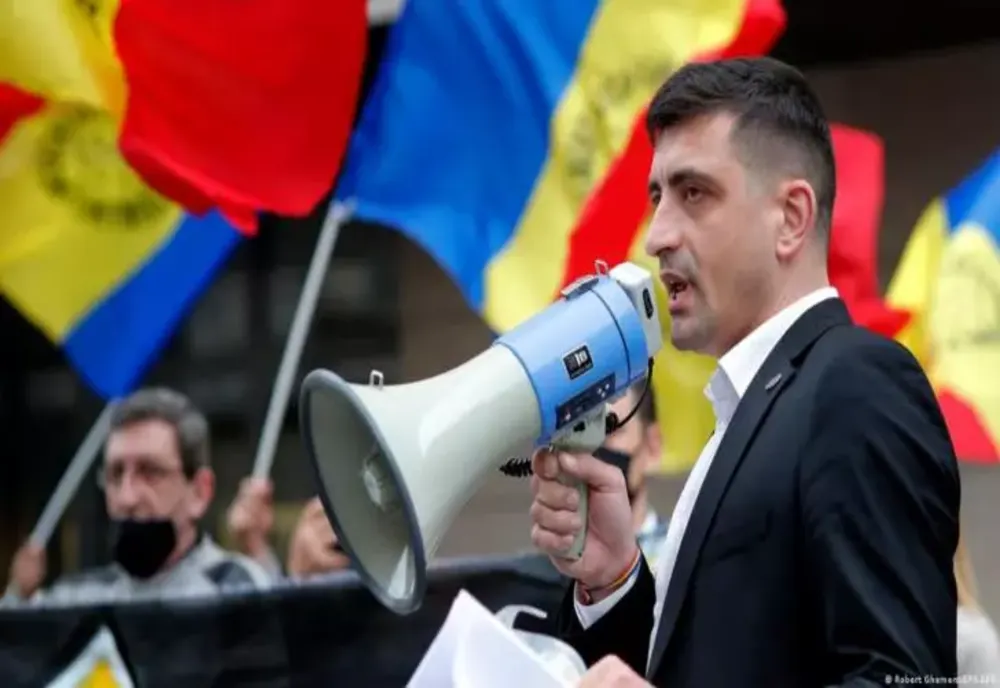 George Simion face ce știe el cel mai bine: SCANDAL. A dat buzna în biroul lui Marcel Ciolacu VIDEO