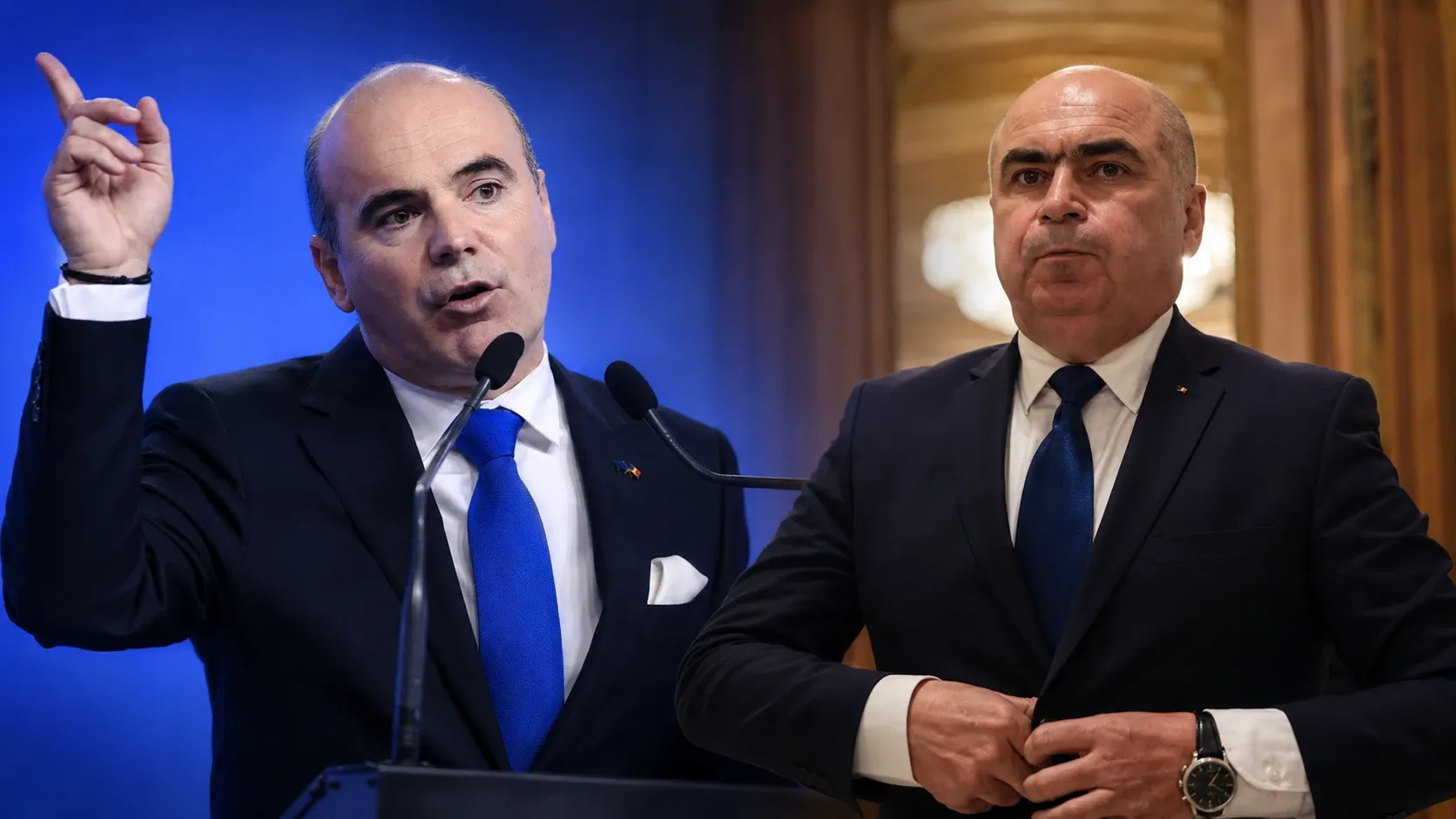 Ilie Bolojan și Rareș Bogdan