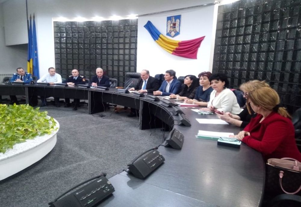 Şedinţă cu primarii din judeţ pe tema Coronavirus!