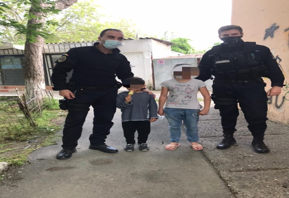 Copil de 6 ani dat dispărut, găsit de jandarmii tulceni