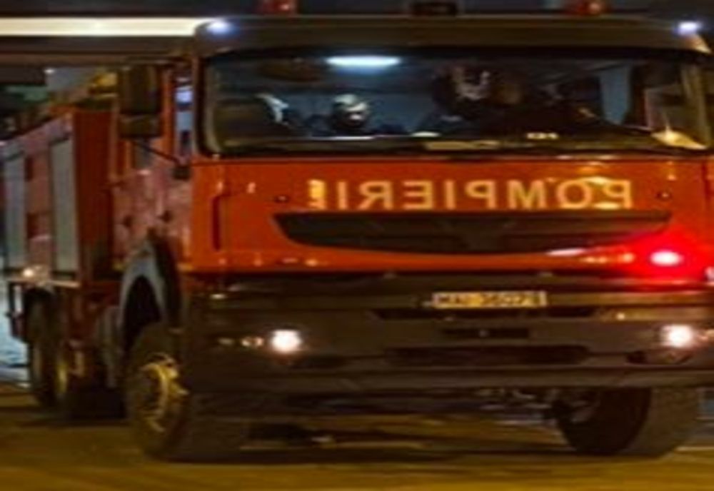 Incendiu la un hotel din Tulcea