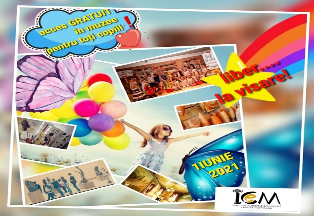 De 1 iunie: copii au intrare gratuită la muzeele tulcene