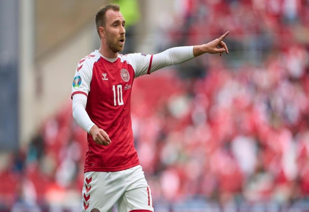 Prima poză cu fotbalistul Christian Eriksen, după stopul cardiac suferit pe teren: „Sunt bine!”