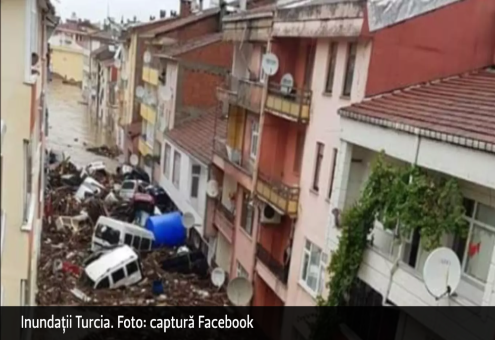 Un ciclon format în Marea Neagră a făcut prăpăd în Turcia