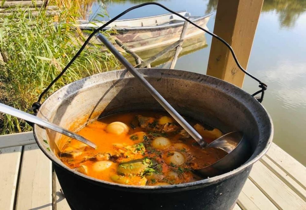 FOTO Sărbătoarea Borșului de Pește în Delta Dunării