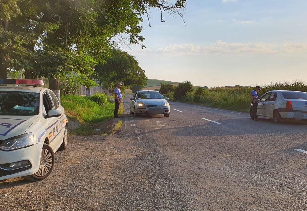 Razie a polițiștilor. Amenzi de peste 150.000 lei