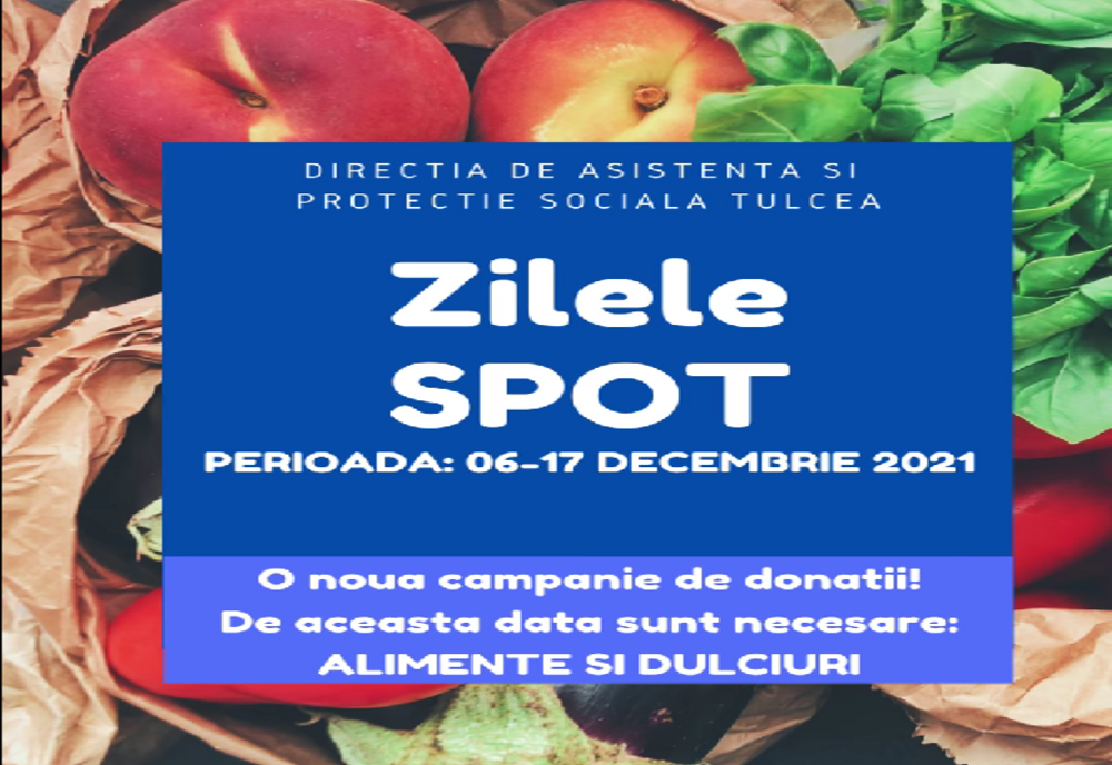 Campanie „Ziua SPOT - Donează pentru tine!”
