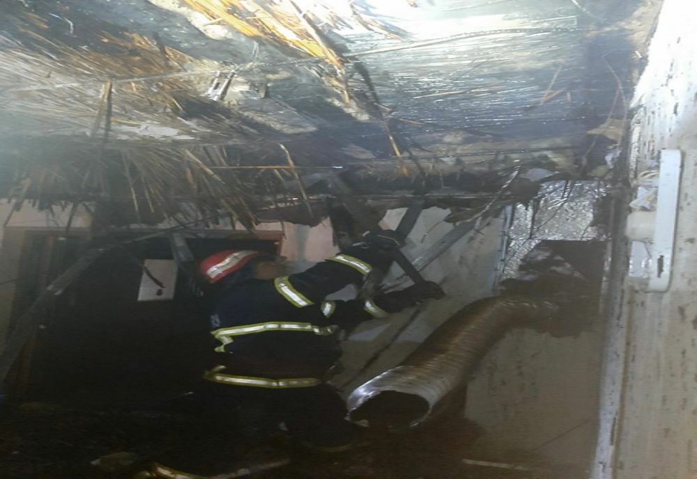  Incendiu casă în  Slava Cercheză. De la ce au pornit flăcările