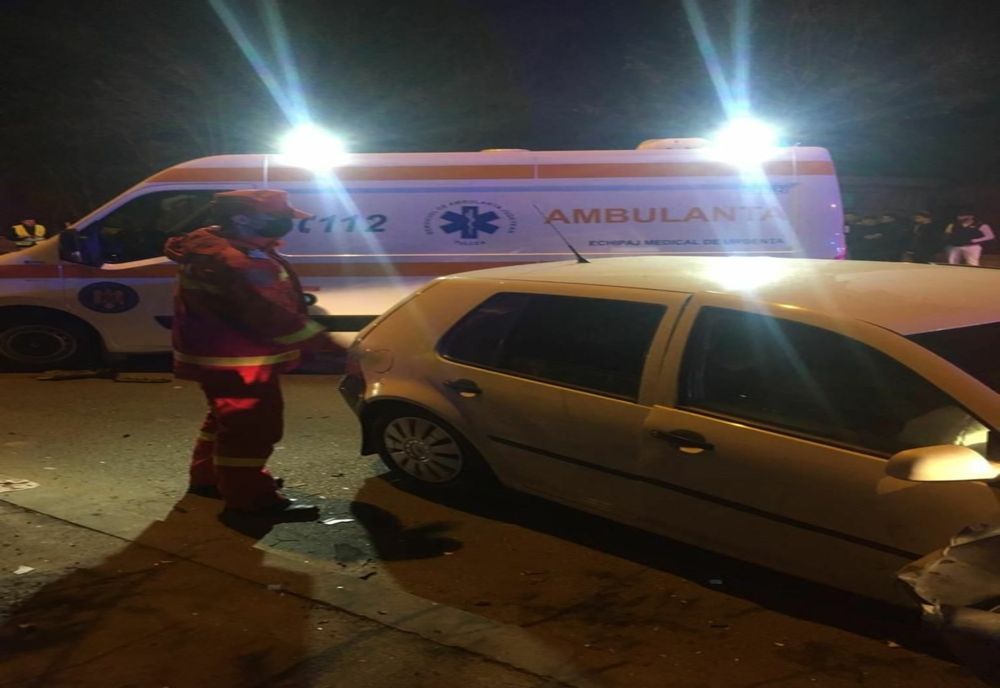 FOTO Neatenția la volan face victime. Accident în Tulcea