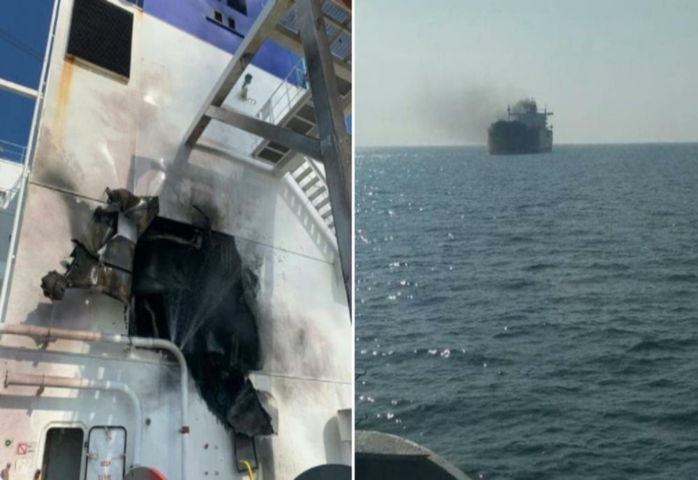 Navă sub pavilion moldovenesc bombardată în Marea Neagră. Sursa atacului, incertă