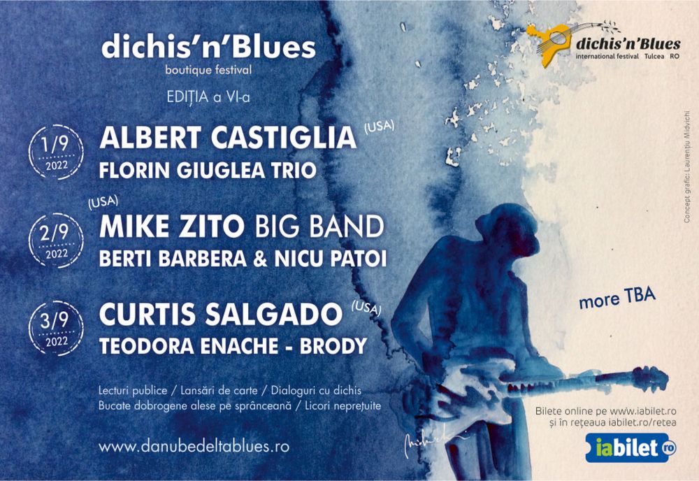 Trei seri de blues, jazz, soul și blues-rock la Festivalul Internațional Dichis’n’Blues 2022