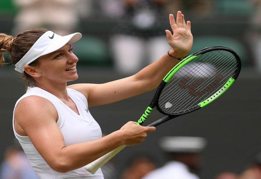 Simona Halep s-a întors cu victorie la Wimbledon