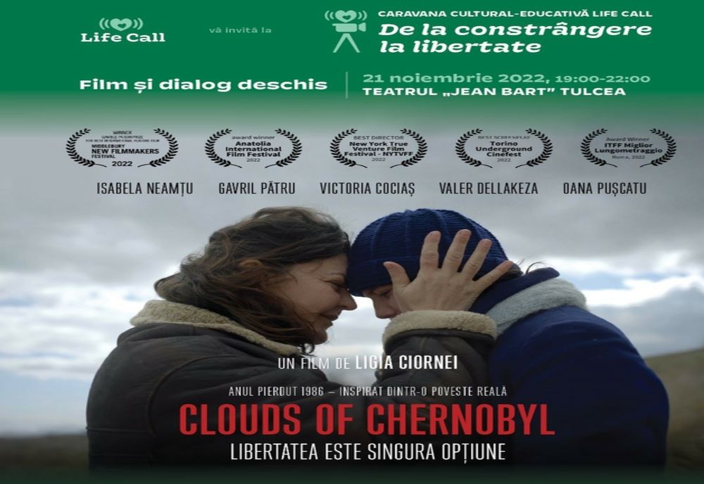 Caravana cinematografica cultural educativă Life Call ajunge la Tulcea