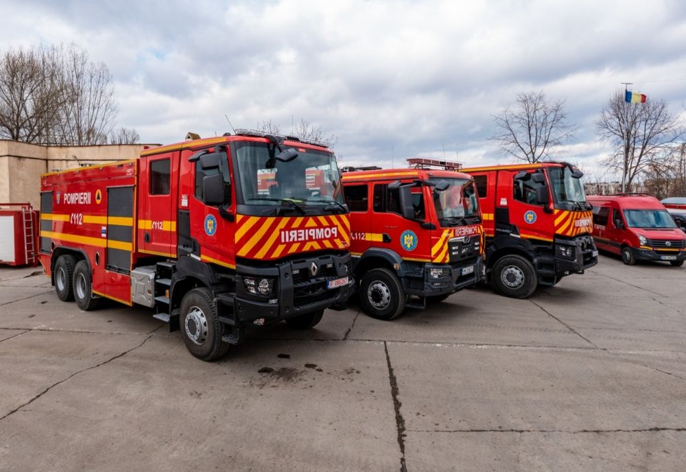 FOTO Autospeciale noi pentru salvatorii tulceni