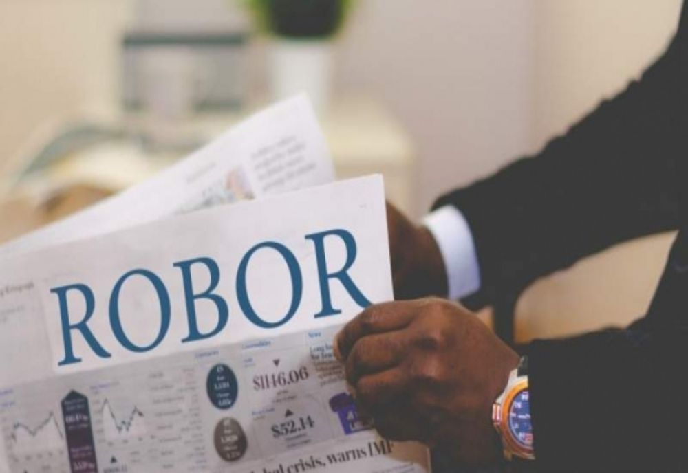 INDICELE ROBOR LA TREI LUNI A SCĂZUT LA 7,09%