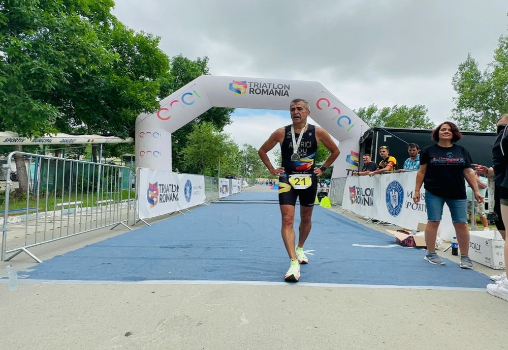 Sorin Andrici, campion național la Delta Triathlon 2023