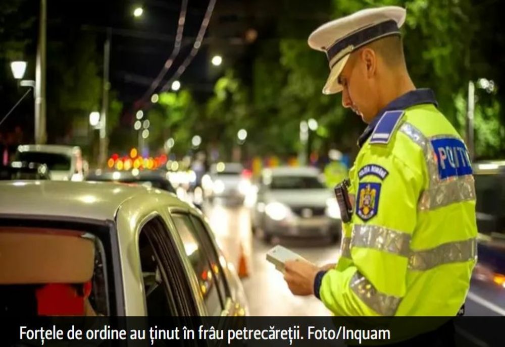 Ultima zi din 2023, una fără incidente majore, grație vigilenței forțelor de ordine, anunță Uniunea Militarilor si Polițiștilor "Mihai Viteazul”