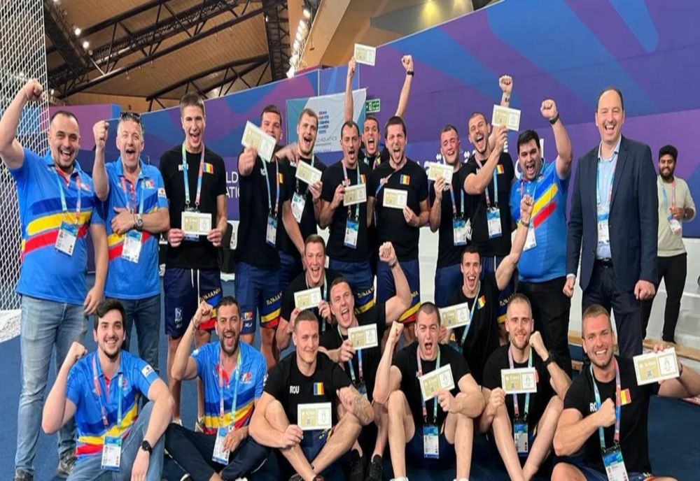 Naționala de polo masculin a României va merge la Jocurile Olimpice de la Paris