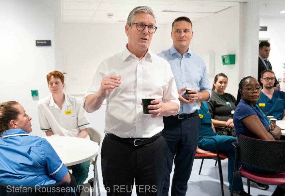 SISTEMUL MEDICAL BRITANIC TREBUIE ''SĂ SE REFORMEZE SAU SĂ MOARĂ'', AVERTIZEAZĂ PREMIERUL STARMER