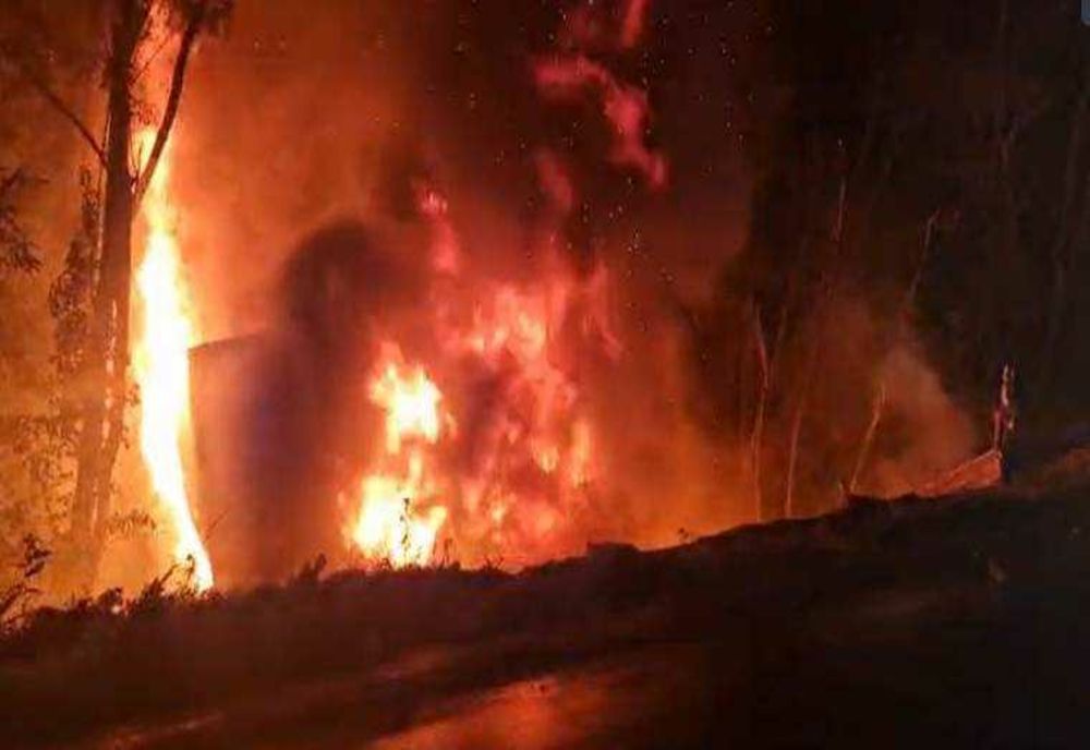 INCENDIU LA O PENSIUNE DIN SATUL PERIPRAVA