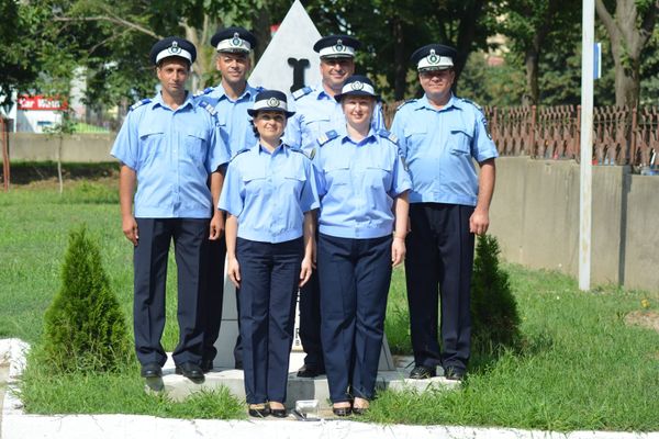Ceremonie de avansare în grad la Inspectoratul de Jandarmi Judeţean Tulcea