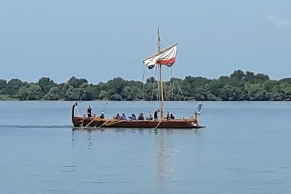 Un vas roman de război, prezent la Tulcea, de Ziua Marinei