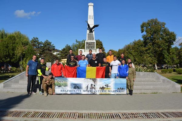 Memoria eroilor martiri, marcată prin gestul deosebit a trei jandarmi tulceni