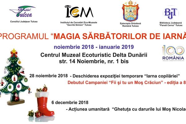 "Magia sărbătorilor de iarnă" la ICEM Tulcea